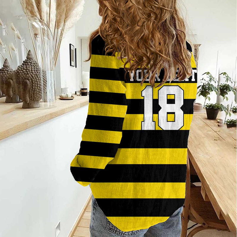 Custom Cornwall Rugby Women Casual Shirt One and All