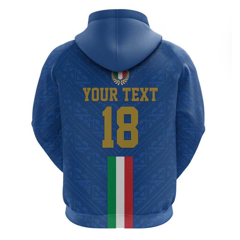 Custom Italy Football Come On Gli Azzurri Hoodie