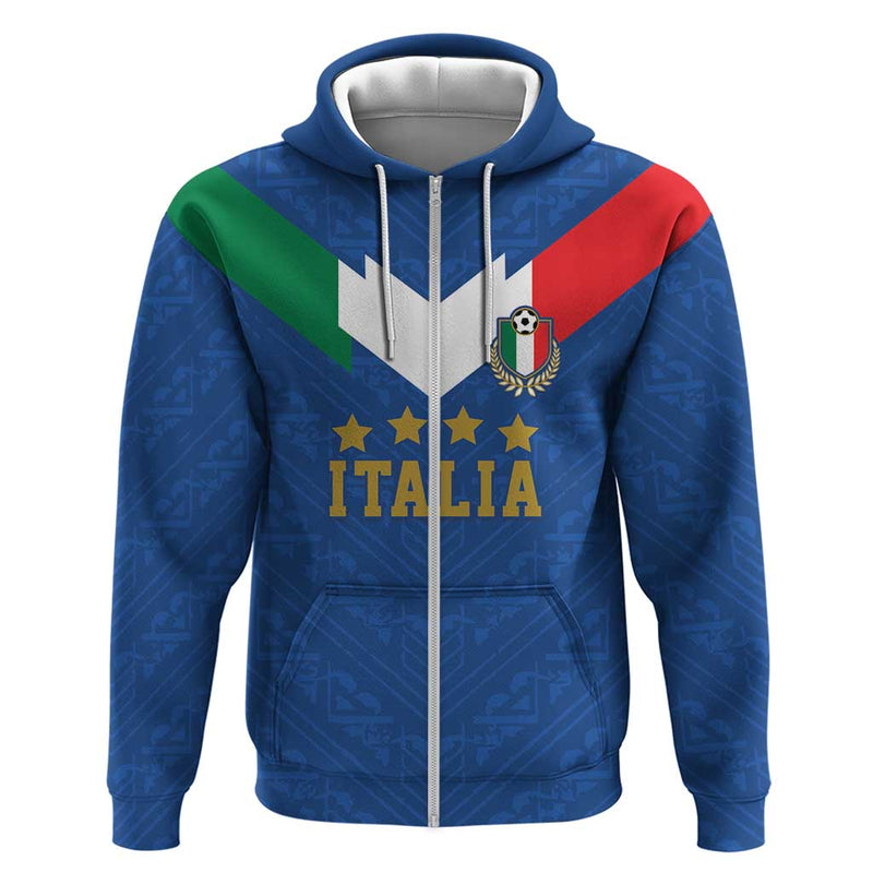 Custom Italy Football Come On Gli Azzurri Hoodie