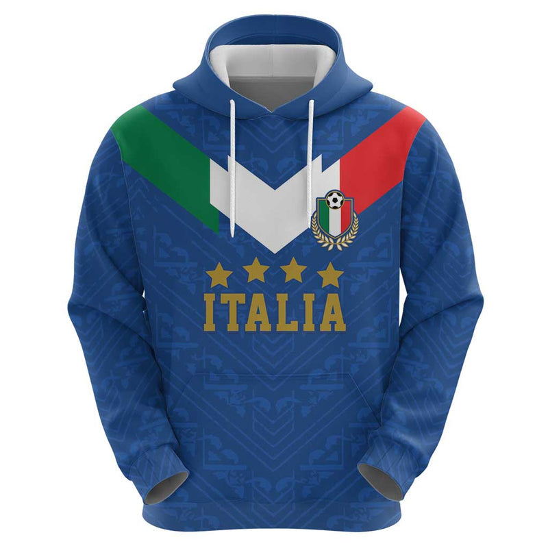 Custom Italy Football Come On Gli Azzurri Hoodie