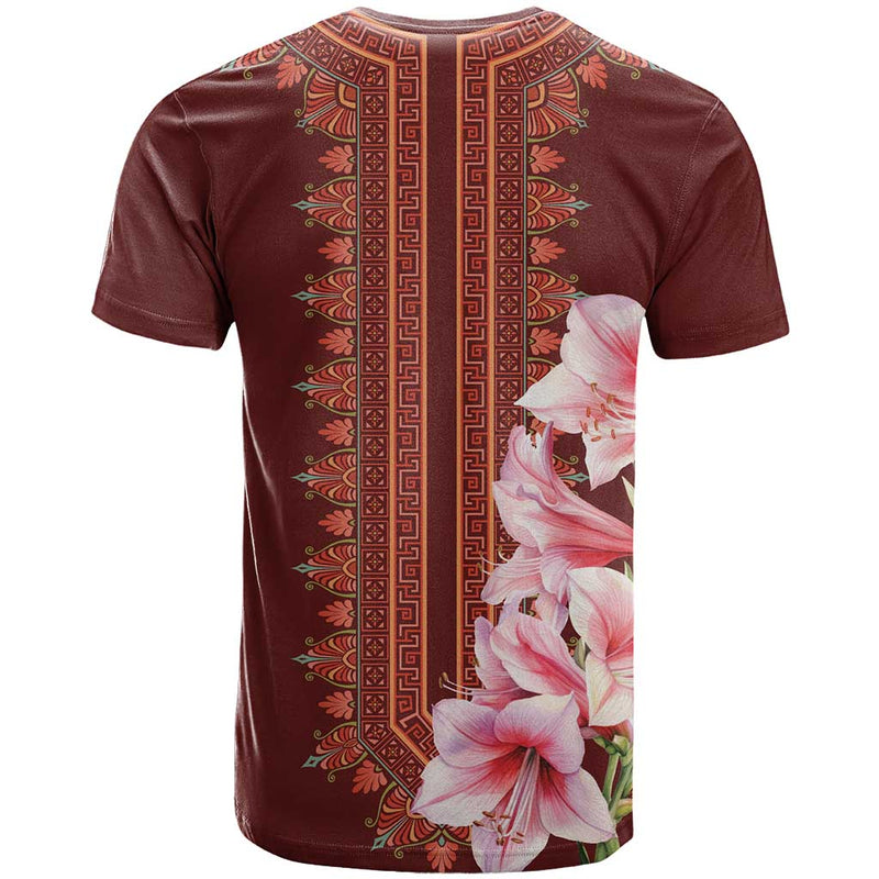 Africa Dashiki With Belladonna Lily T Shirt
