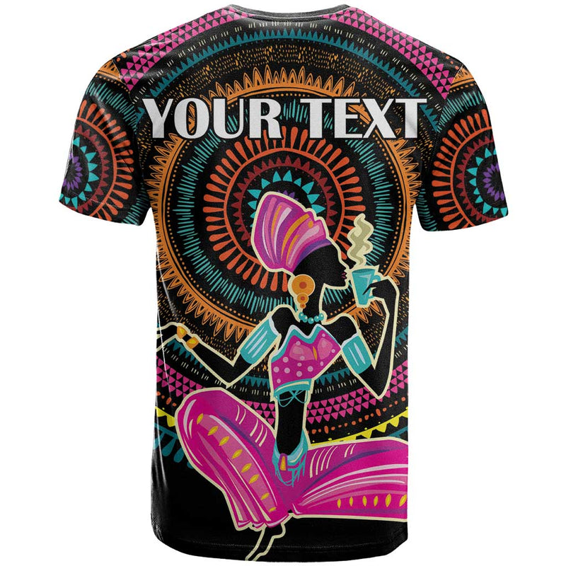 Africa Beautiful Black Woman T Shirt