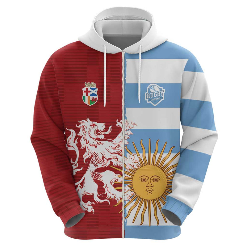 Custom British Lions Argentina Unique Style Hoodie