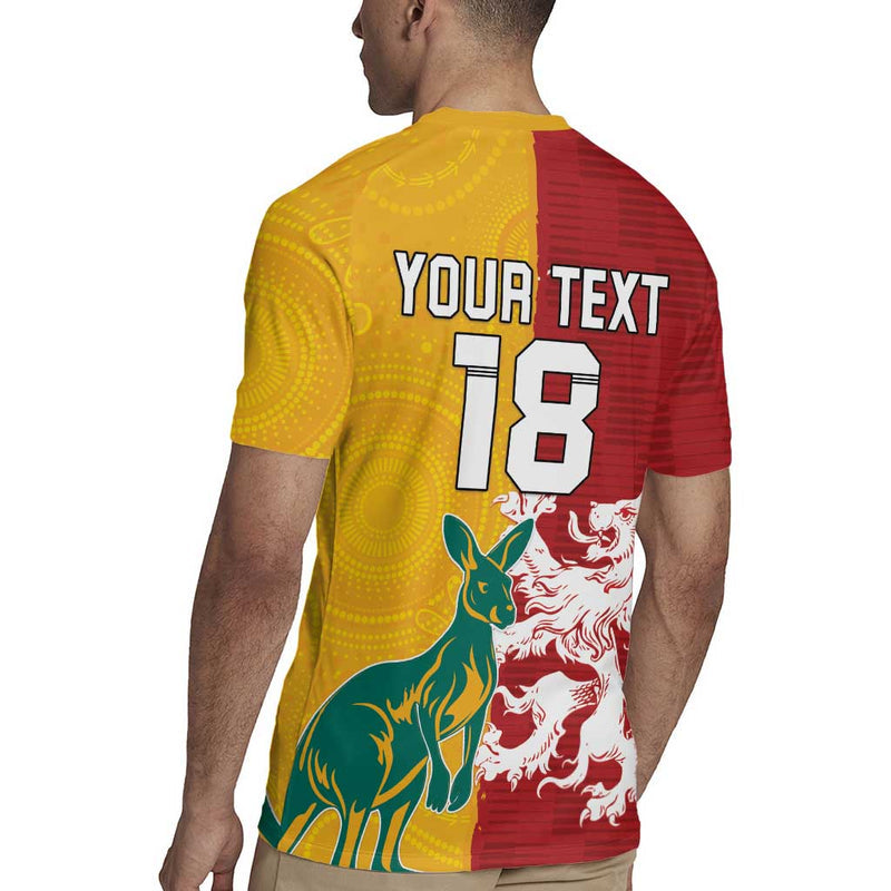 Custom British Lions Australia Unique Style Rugby Jersey