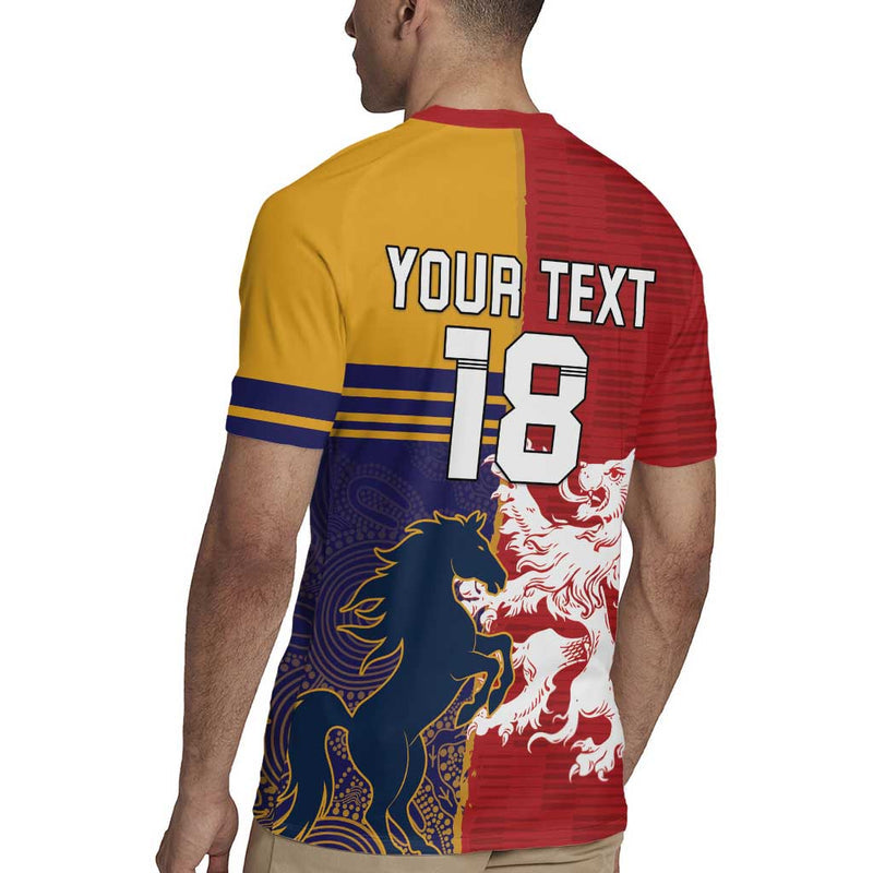 Custom British Lions Queensland Unique Style Rugby Jersey