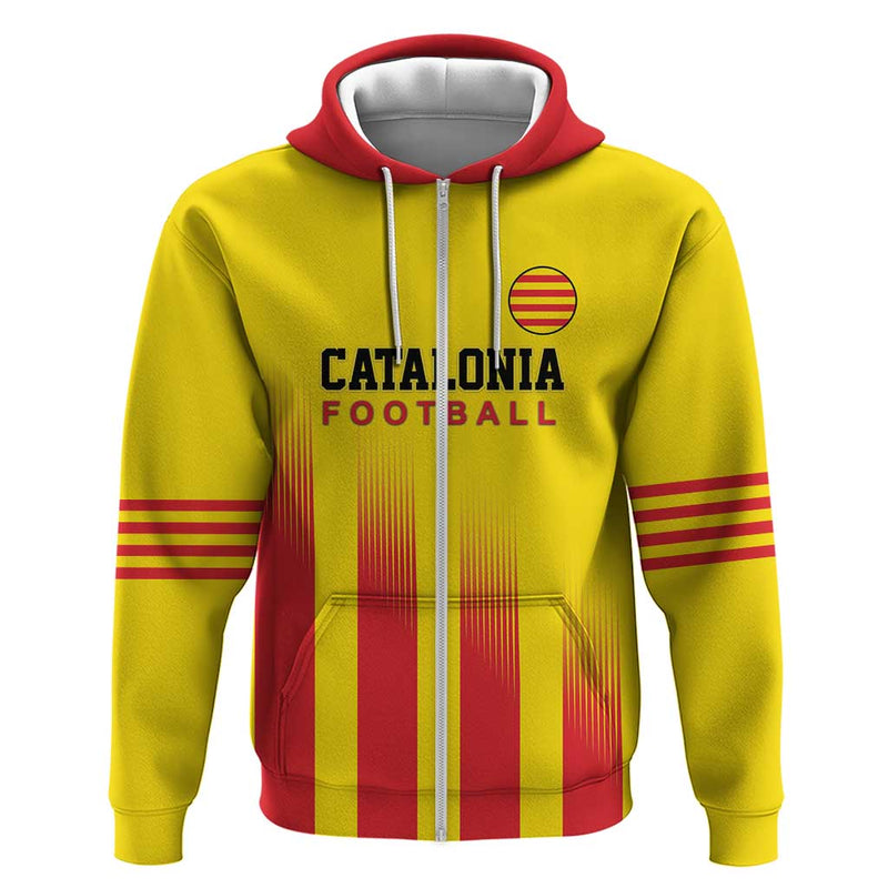 Custom Catalonia Football Seleccio de futbol de Catalunya Hoodie