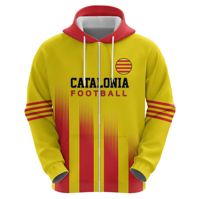 Custom Catalonia Football Seleccio de futbol de Catalunya Hoodie