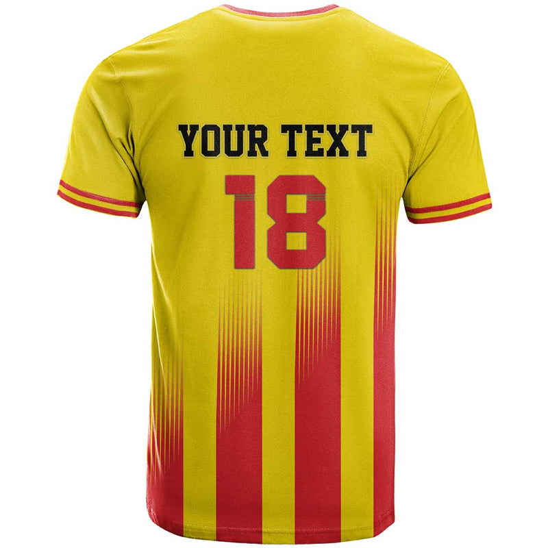 Custom Catalonia Football Seleccio de futbol de Catalunya T Shirt