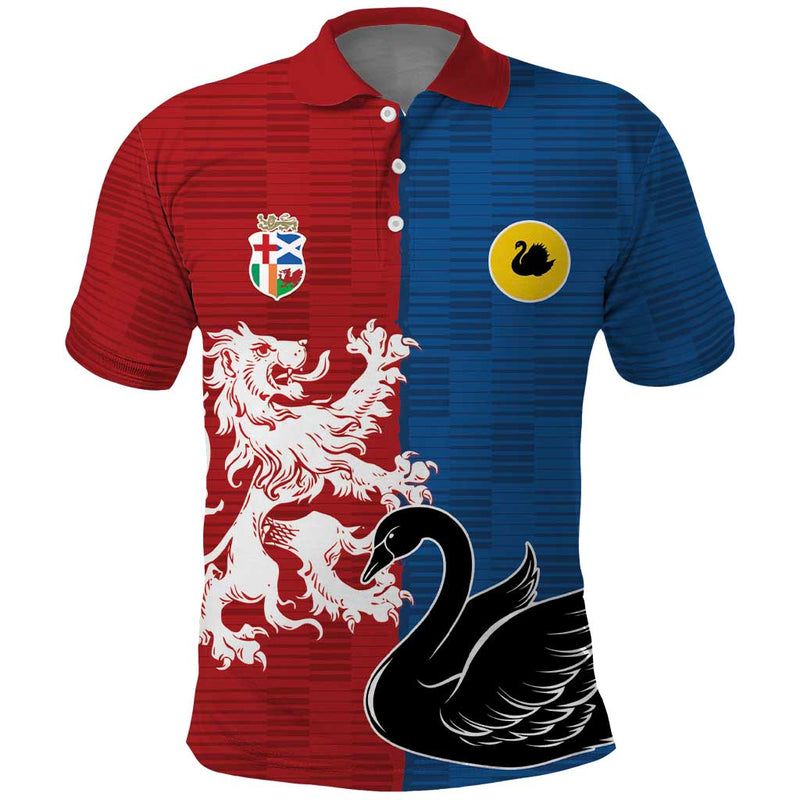 Custom British Lions Western Force Unique Style Polo Shirt