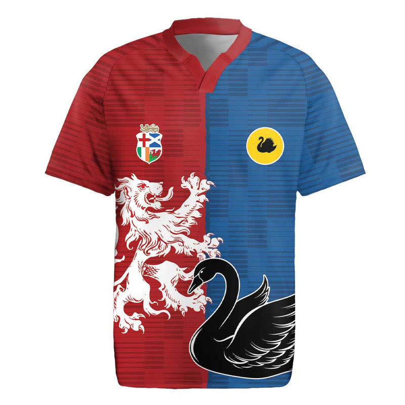 Custom British Lions Western Force Unique Style Rugby Jersey