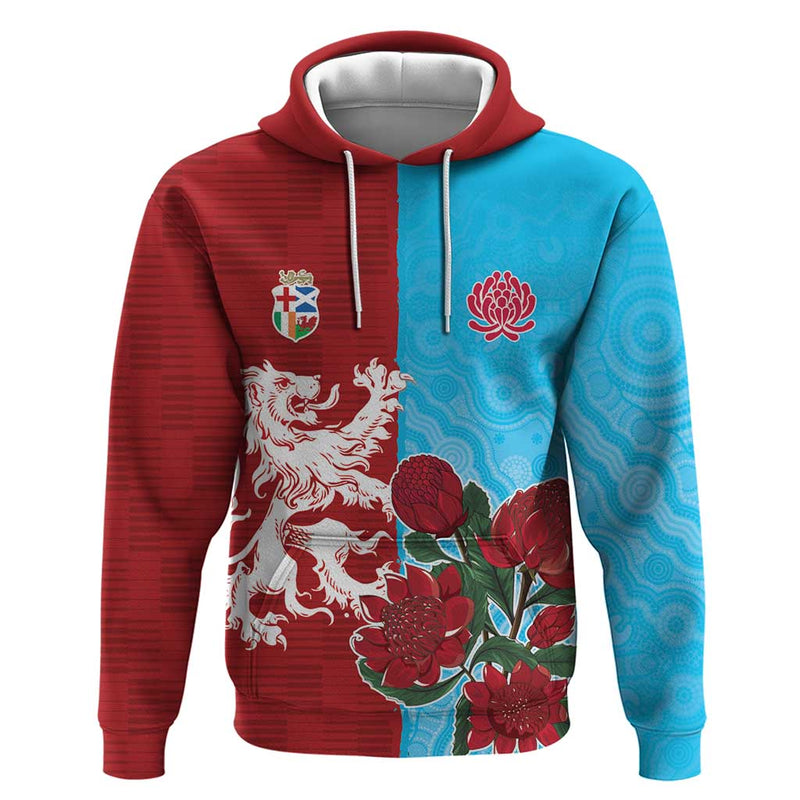Custom British Lions Waratahs Unique Style Hoodie