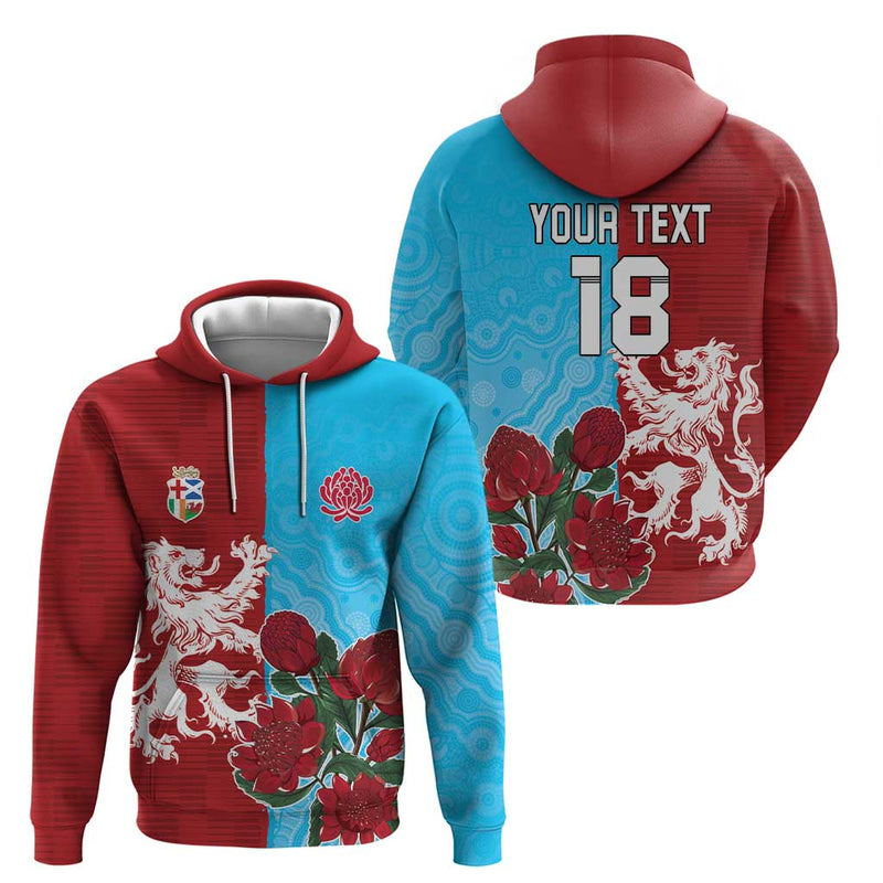 Custom British Lions Waratahs Unique Style Hoodie