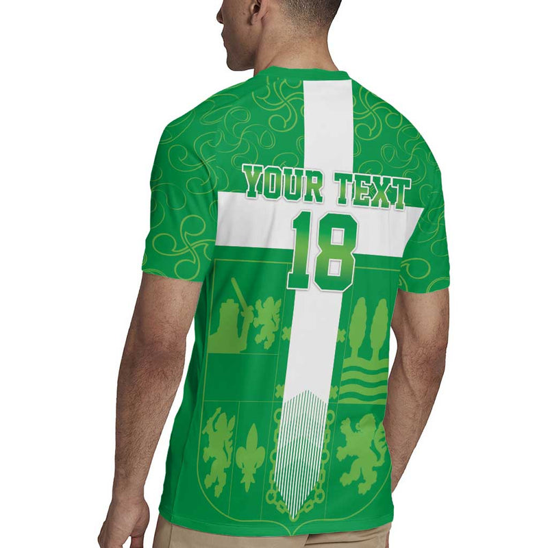 Custom Basque Euskadi Football Euskal Selekzioa Go Champion Rugby Jersey