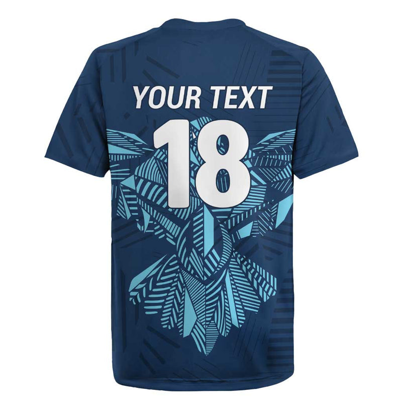 Custom Derbyshire Cricket Spirit Derbyshire Falcons Sporty Style Rugby Jersey