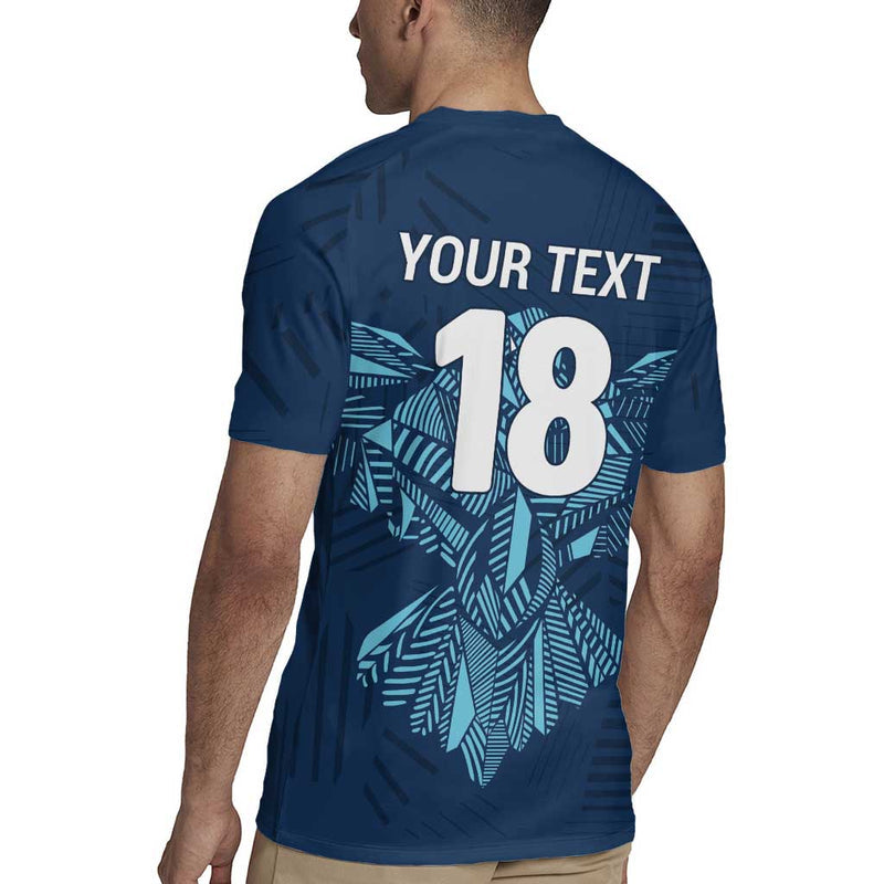 Custom Derbyshire Cricket Spirit Derbyshire Falcons Sporty Style Rugby Jersey