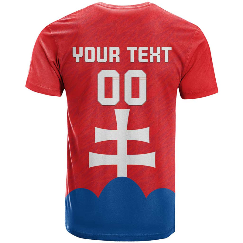 Custom Slovakia Football Come On Sokoli T Shirt