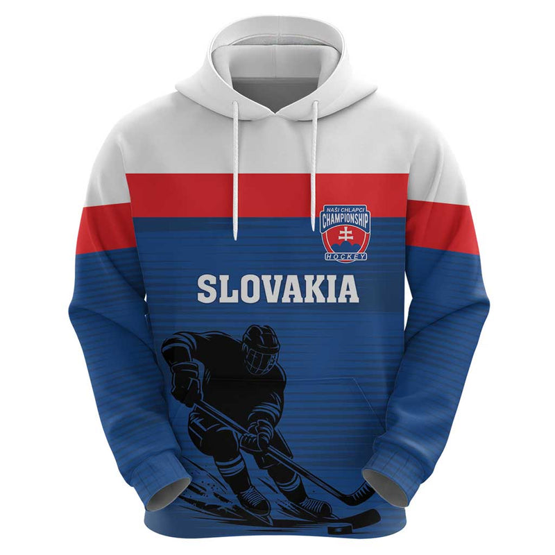 Custom Slovakia Hockey Go Nasi Chlapci Hoodie