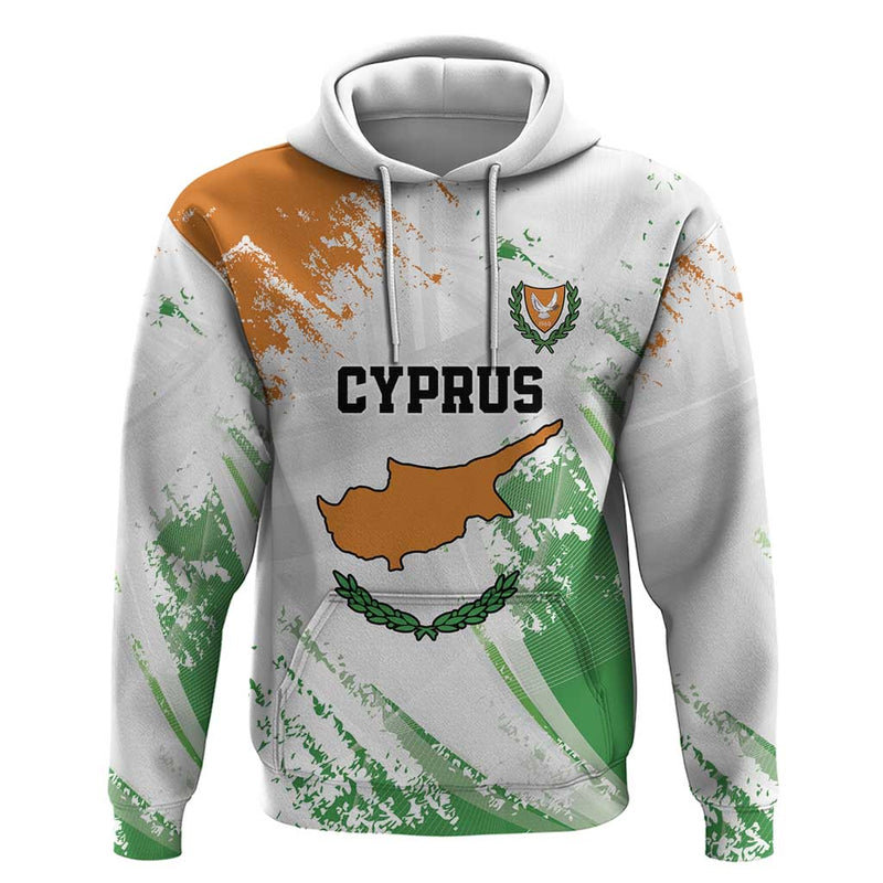 Custom Cyprus Hoodie Sporty Style