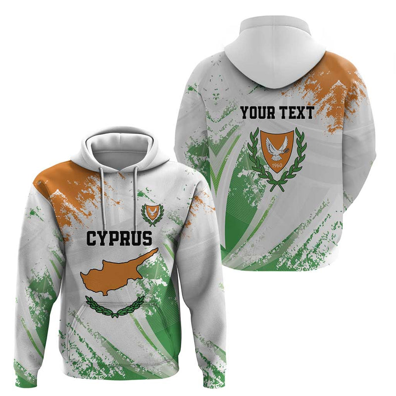 Custom Cyprus Hoodie Sporty Style