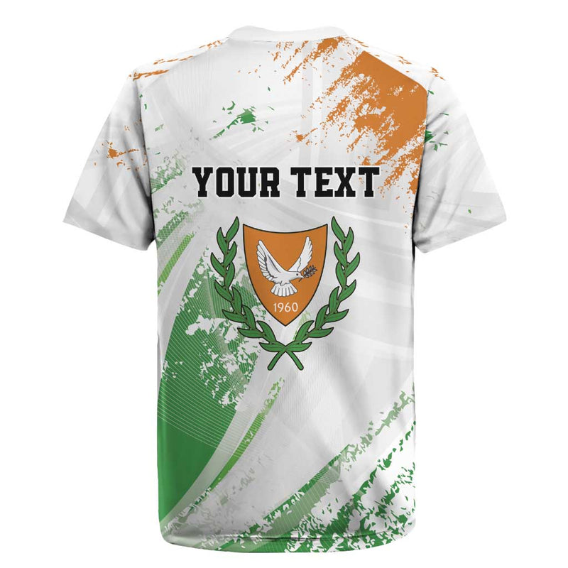 Custom Cyprus Sporty Style Rugby Jersey