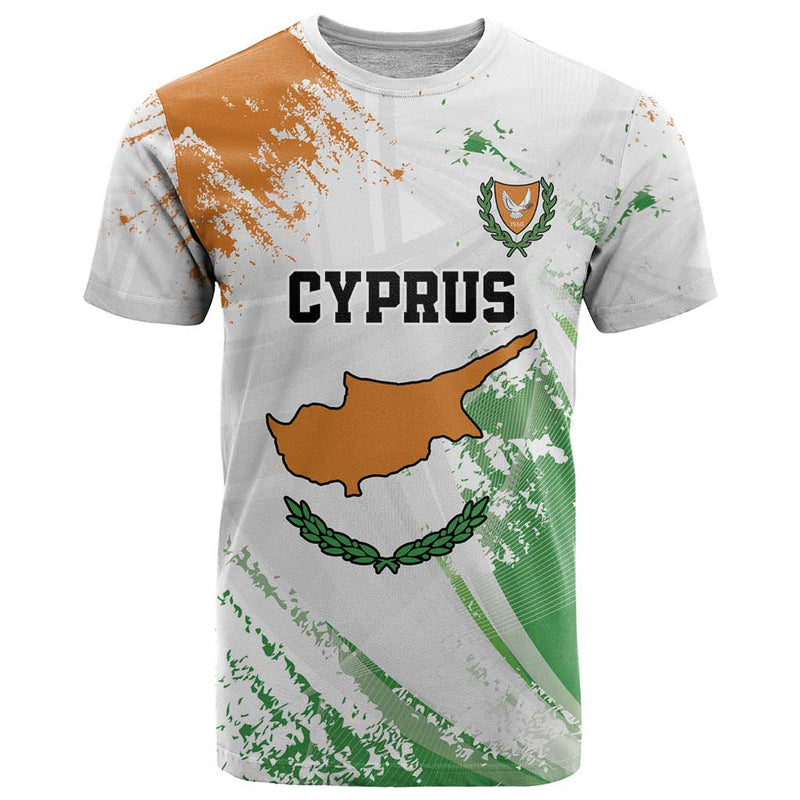 Custom Cyprus T Shirt Sporty Style