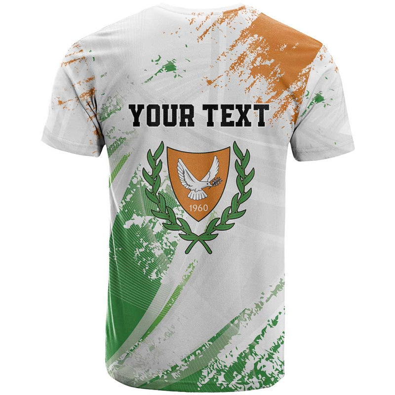Custom Cyprus T Shirt Sporty Style