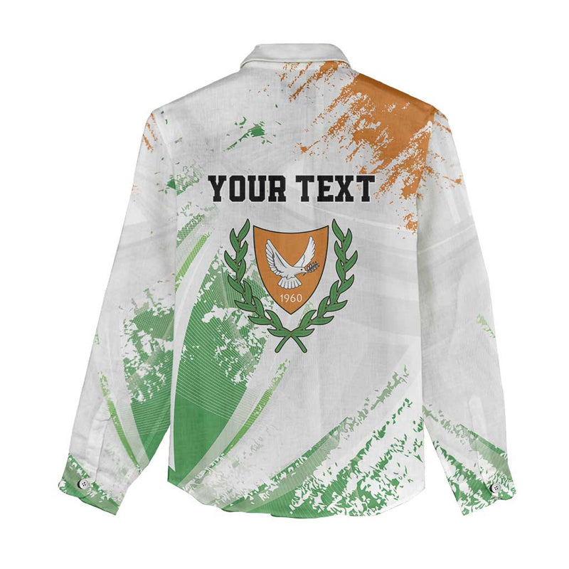 Custom Cyprus Women Casual Shirt Sporty Style