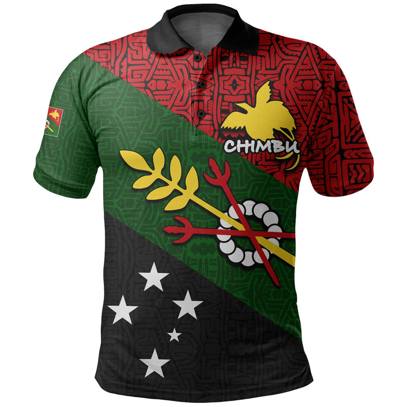 Custom Chimbu Province Of Papua New Guinea Polo Shirt