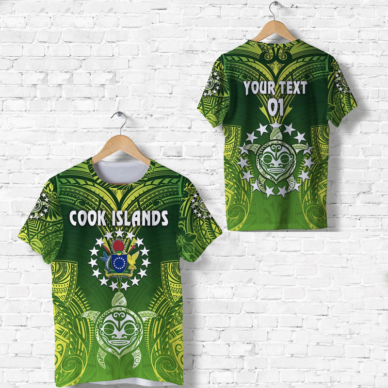 Custom Cook Islands Happy Independence Anniversary, Custom Text And Number T Shirt