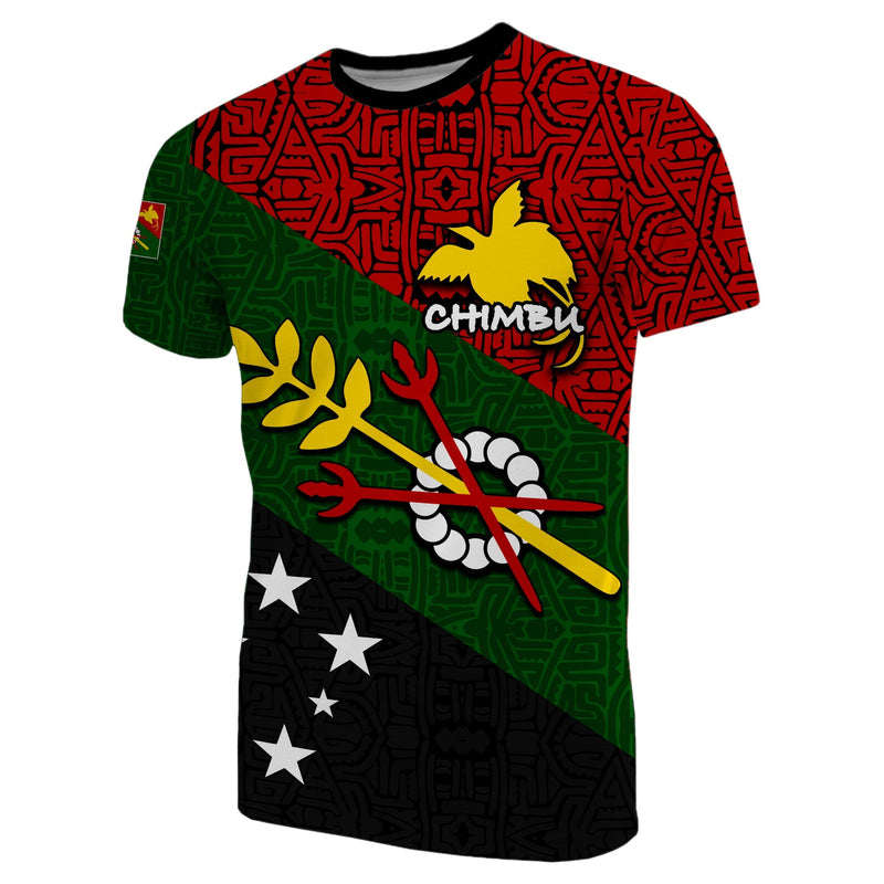 Custom Chimbu Province Of Papua New Guinea T Shirt