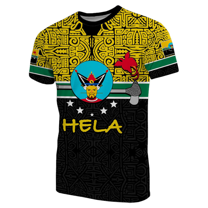 Custom Hela Province Of Papua New Guinea T Shirt