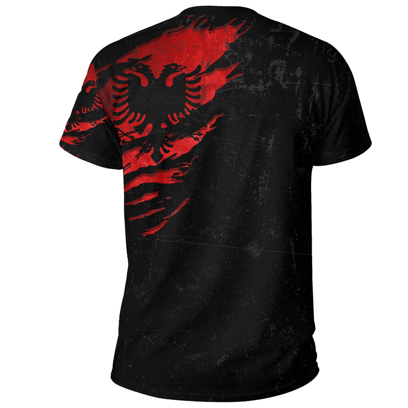 Albania In Me Special Grunge T Shirt