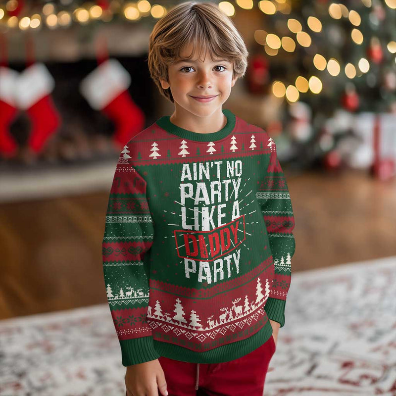 Ain't No Party Like A Diddy Party Ugly Christmas Sweater Vintage Sealed