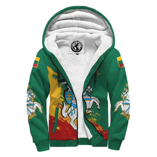 (Lietuva) Lithuania Special Sherpa Hoodie