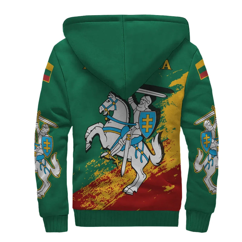 (Lietuva) Lithuania Special Sherpa Hoodie