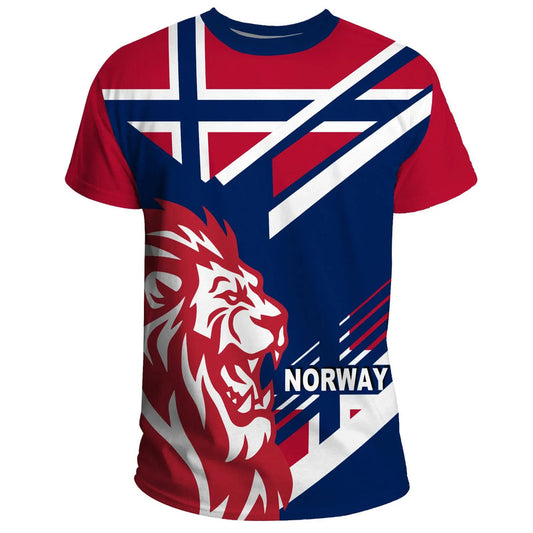 African Norway Lion Flag Special Edition T Shirt