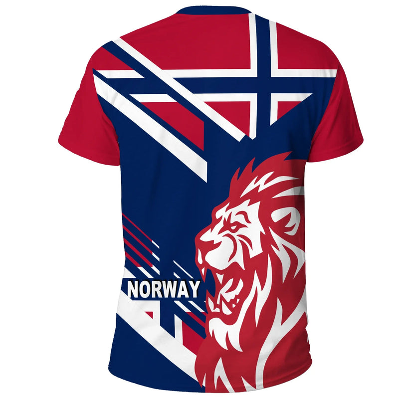 African Norway Lion Flag Special Edition T Shirt