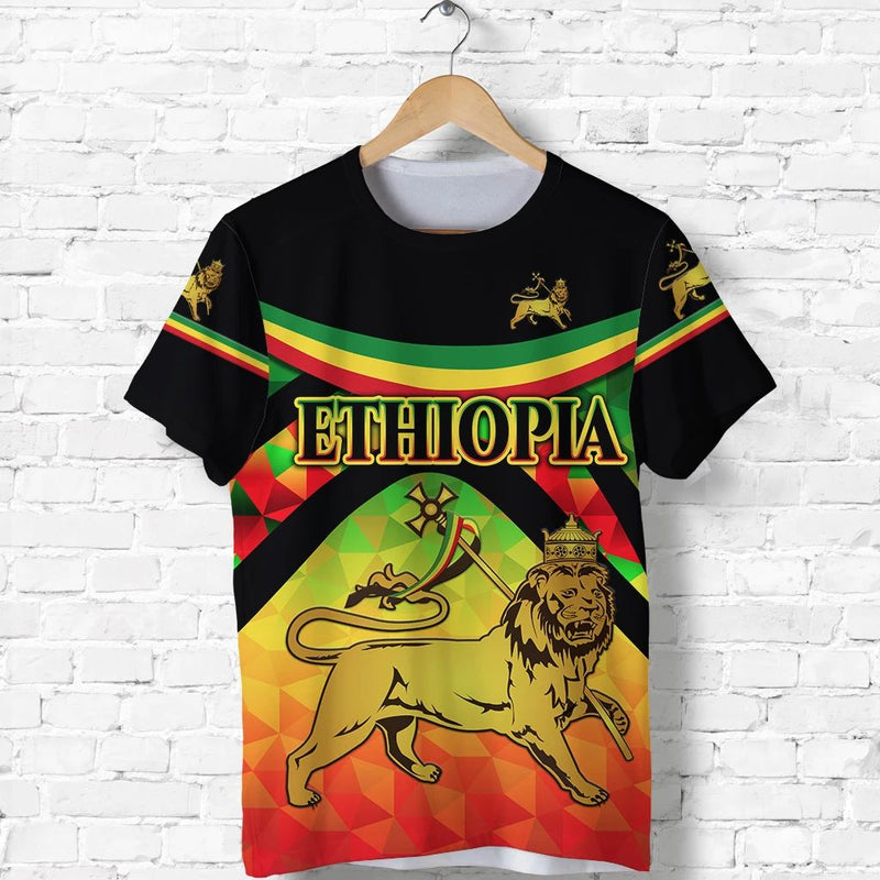 Ethiopia Lion Of Judah Vibes Attractive Version T Shirt