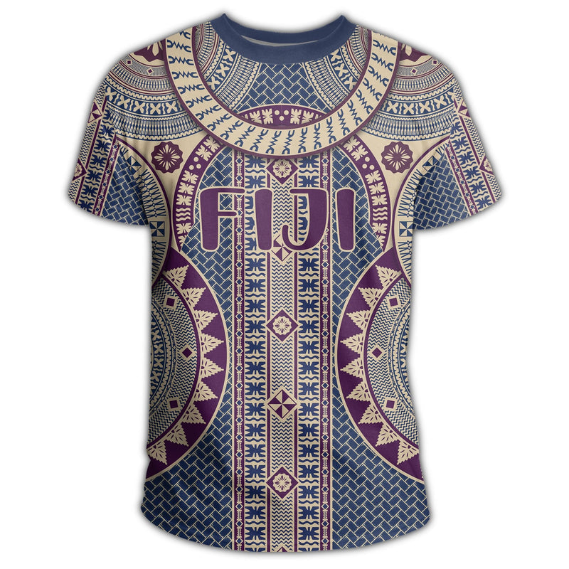African Fiji Circle Tapa Fala Masi T Shirt T Shirt