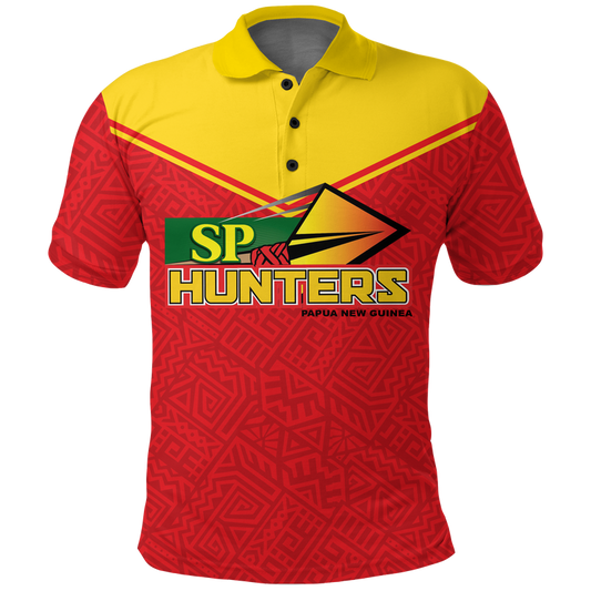 Custom Papua New Guinea SP Hunters Pride Polo Shirt