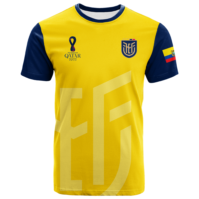 Custom Ecuado Football 2022 T Shirt