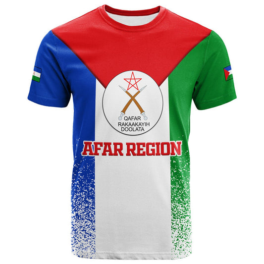 Afar Region Legend Ethiopia T Shirt