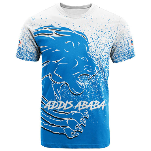Addis Ababa Lion Legend Ethiopia T Shirt