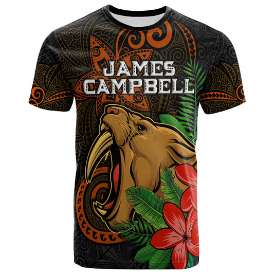 Custom Hawaii James Campbell High School Polynesian Tribal Pattern T Shirt