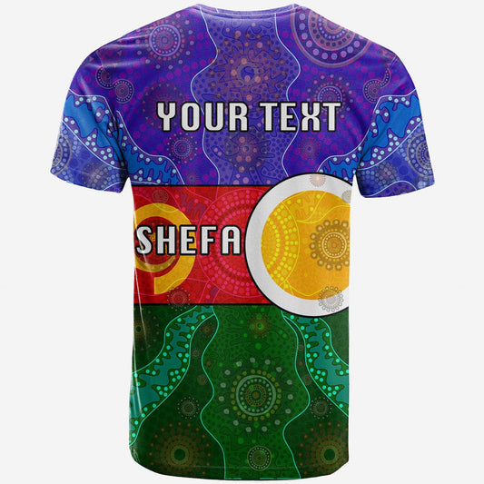 (CustCustom Shefa Province Aboriginal Patterns T Shirt