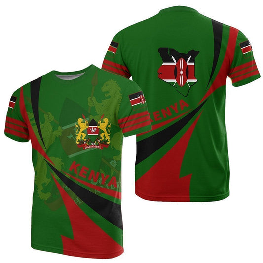 African Kenya Tee Flag Doma T Shirt