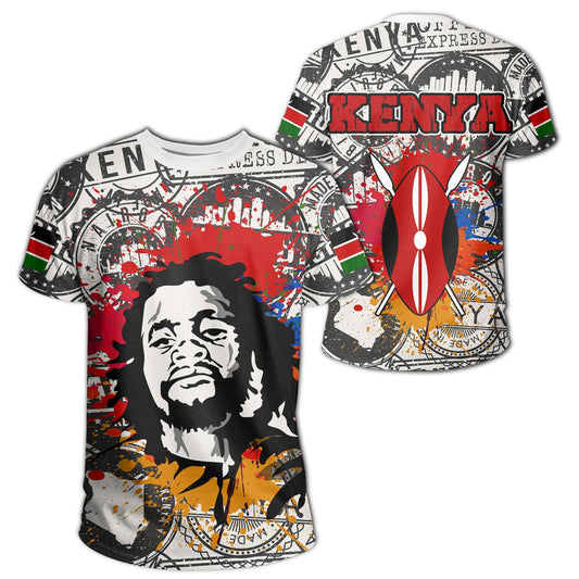 African Kenya Dedan Kimathi African T Shirt
