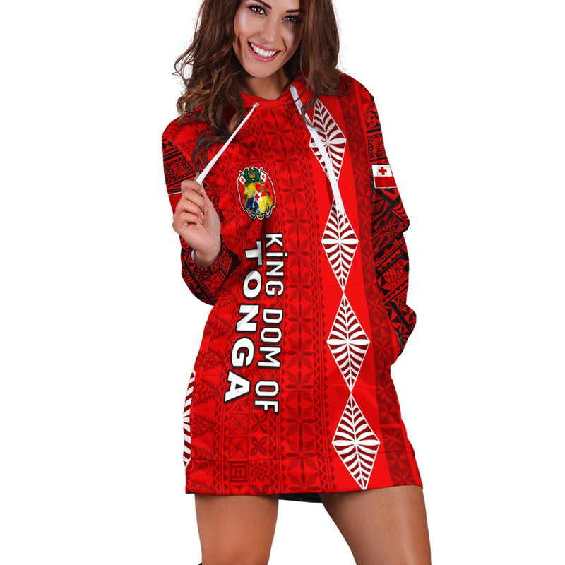 (Custom Personalised) Kingdom of Tonga Hoodie Dress 2021 Tonga National Day