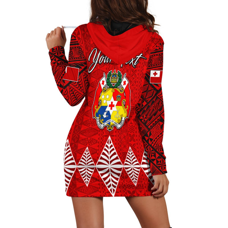 (Custom Personalised) Kingdom of Tonga Hoodie Dress 2021 Tonga National Day