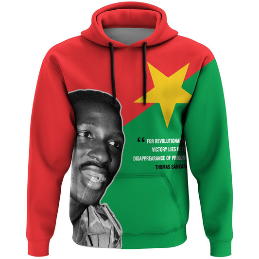 African Thomas Sankara Historic Pullover Hoodie